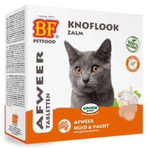 Anti-Vlo Knoflook - Zalm Tabletten