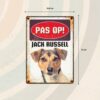 Bord Blik Jack Russell