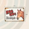 Bord Blik Paardengek