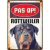 Bord Blik Rottweiler