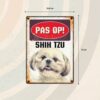 Bord Blik Shih Tzu