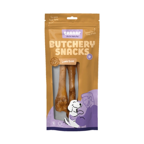 Braaaf Butchery Lamb Bone Small - Lamsbot