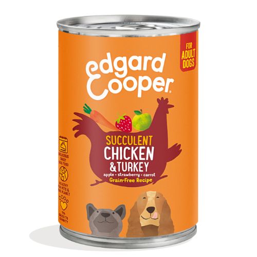 E&C Blikvoeding Adult Chicken & Turkey