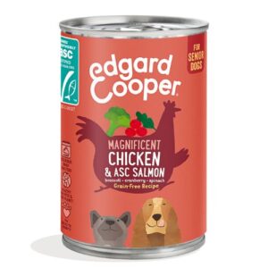 E&C Blikvoeding Senior Chicken & Salmon - Kip & Zalm