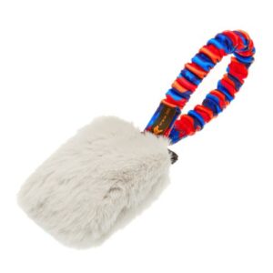 Alternative view of Faux Fur Pocket Bungee Squeaker