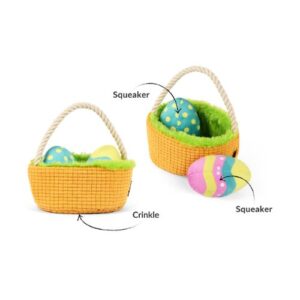 Alternative view of Hippity Hoppity Eggs-cellent Basket