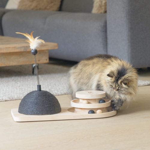 Houten Krab- en Speeltoren Maia