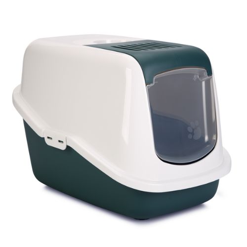 Kattenbak Nestor Donkergroen