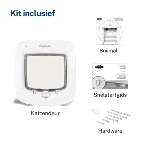 Kattendeur Microchip