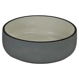 Keramiek Voerbak Stone Grey