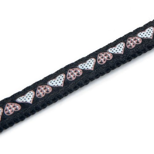 Kittentuig Heart Zwart