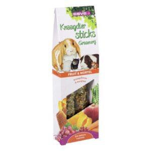 Knaagdiersticks Fruit & Wortel