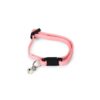 Nylon Kittenhalsband Roze