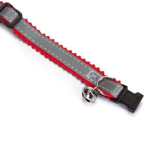 Reflecterende Kattenhalsband Rood