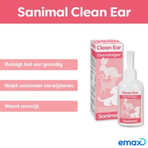 Alternative view of Sanimal Clean Ear Oorreiniger