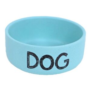 Stenen Voerbak Dog Blauw