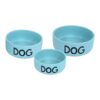 Stenen Voerbak Dog Blauw