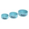 Stenen Voerbak Dog Blauw