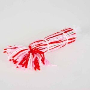 Wooly Tube met Veren