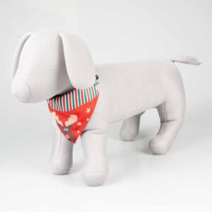 Alternative view of Xmas Flash LED bandana