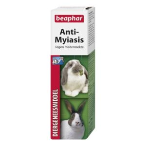 Verpakking Beaphar Anti-Myiasis spray tegen madenziekte, 75 ml