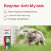 Tips voor gebruik van de Anti-Myiasis spray bij konijnen, april tot en met november