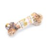 Beeztees Gedroogd Varkensbot 20 cm in folieverpakking – individueel verpakt gedroogd varkensbot voor honden