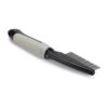Achterkant van de grove Beeztees hondenkam met soft grip handvat