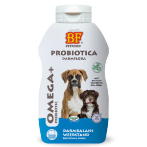 BF OMEGA+ probiotica voor honden, ondersteunt darmflora, weerstand en vacht met omega 3 en 6