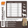 BF Petfood Organic Bio Chicken biologische hondenvoeding met kip, 8 kg zak