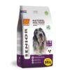 BF Petfood Senior hondenvoer 3 kg plus 1 kg gratis, verpakking voor oudere honden