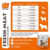 BF Petfood Vleesvoeding Kip/Zalm – 7 portiezakjes van 90g met voedingsadvies