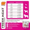 BF Vleesvoeding Compleet Kip/Eend voedingsadvies portieverpakking 7x90g