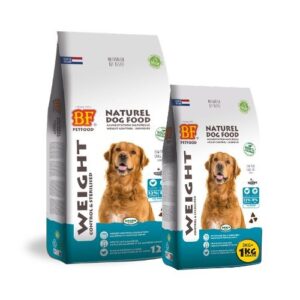 BF Weight Control & Sterilised actie 3+1kg en 12,5kg dieetvoeding voor de hond