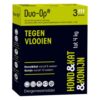Duo-Op 40 mg vlooiendruppels voor kleine hond, kat en konijn tot 4 kg, 3 pipetten