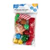 Duvo+ Xmas cat gift bag, geschenkzakje met 10 kerstspeeltjes voor katten