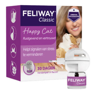 Feliway Classic startpakket met verdamper en flacon van 48 ml voor katten