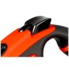 Remknop van de flexi Xtreme rollijn die je met je duim bedient