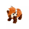 KONG Scampers Rode Panda knuffel hond met lage pieptoon
