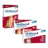 Milbemax kat ontwormingstabletten, drie varianten van kitten tot volwassen kat