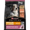 Zak Pro Plan seniorvoer met zalm van 3 kg, zalm als nummer 1 ingrediënt