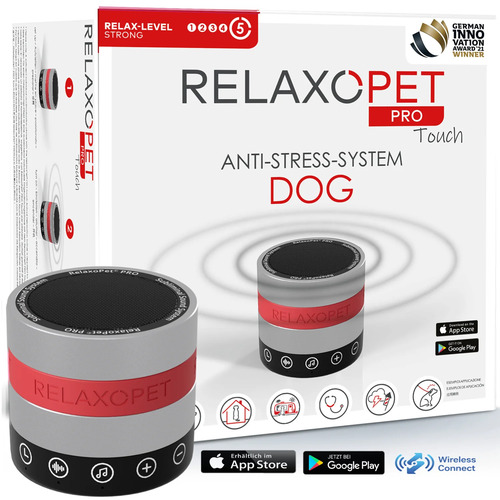RelaxoPet PRO Touch anti-stress systeem voor honden met verpakking