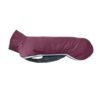 SporttiPomppa softshell hondenjas in de kleur Maroon met 360 graden reflecterende bies