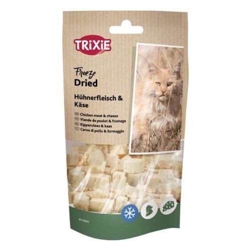 Freeze Dried Kippenvlees & Kaas