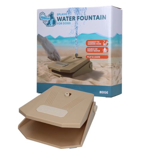 Splash Water Fountain Beige