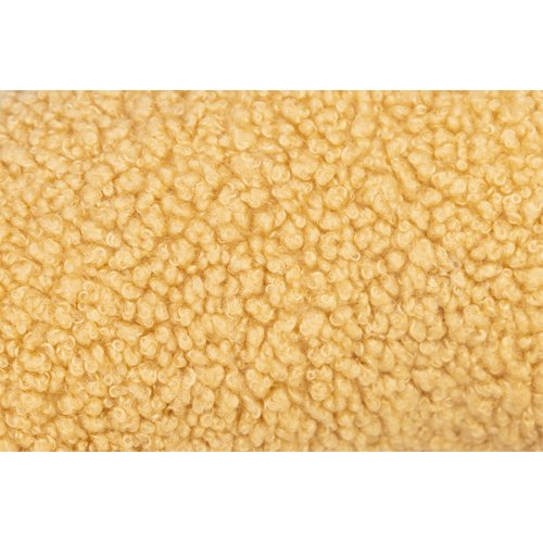 Beeztees Croissant Flaky hondenspeelgoed detail textuur teddy stof