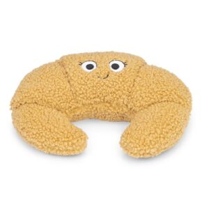 Beeztees Croissant Flaky pluche hondenspeelgoed bruin, 23x16x9 cm
