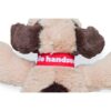 Beeztees Knuffel Joep pluche hondenspeelgoed beige detailfoto