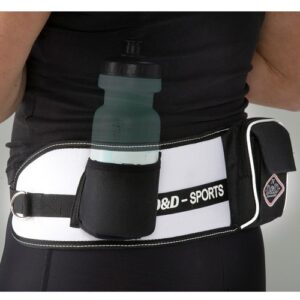 D&D Active Walker joggingset – detail van de sportgordel met zakjes voor grote honden