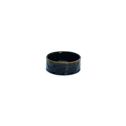 Designed by Lotte Jace eetbak keramiek zwart 13,5 cm